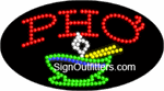 Pho LED Sign - Flashing Design