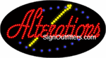 Alterations LED Sign - Flashing Design