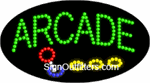 Arcade with Graphic LED Sign - Flashing Design