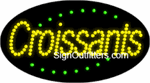 Croissants LED Sign - Flashing Design