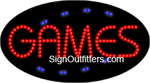 Games LED Sign - Flashing Design