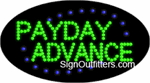 Payday Advance LED Sign - Flashing Design