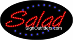 Salad LED Sign - Flashing Design