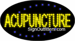 Acupuncture LED Sign - Flashing Design