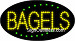 Bagels LED Sign - Flashing Design