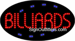 Billiards LED Sign - Flashing Design