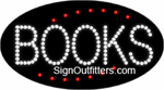 Books LED Sign - Flashing Design