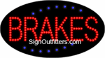 Brakes LED Sign - Flashing Design