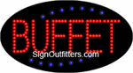 Buffet LED Sign - Flashing Design