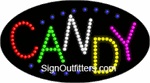 Candy LED Sign - Flashing Design