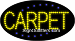 Carpet LED Sign - Flashing Design