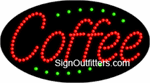 Coffee LED Sign - Flashing Design