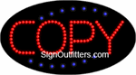 Copy LED Sign - Flashing Design