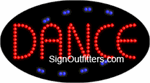 Dance LED Sign - Flashing Design