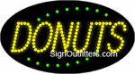 Donuts LED Sign - Flashing Design