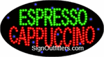 Espresso/Cappuccino LED Sign - Flashing Design