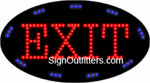 Exit LED Sign - Flashing Design