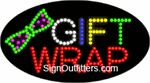 Gift Wrap LED Sign - Flashing Design