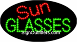 Sun Glasses LED Sign - Flashing Design