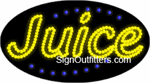 Juice LED Sign - Flashing Design