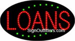 Loans LED Sign - Flashing Design
