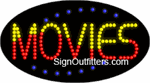 Movies LED Sign - Flashing Design