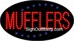 Mufflers LED Sign - Flashing Design