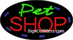 Pet Shop LED Sign - Flashing Design