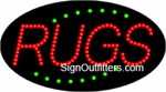 Rugs LED Sign - Flashing Design