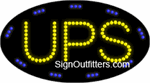 UPS LED Sign - Flashing Design