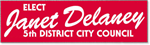 Bumper Stickers - #422 1 Color - 3" x 11 1/2"