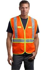 Cornerstone ANSI Class 2 Dual-Color Safety Vest Orange