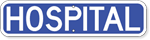 Hospital Sign 24 x 6
