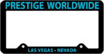 License Plate Frame #497 - Black