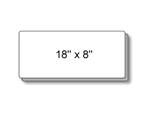 Magnetic Car Signs - 18'' x 8'' (Priced per Pair of Signs)