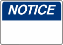 Custom OSHA Notice Sign - PVC Plastic
