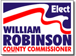 Political Signs with Stands - Design P211