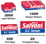 Political Campaign Kit #4504 - Two Color