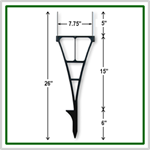 Corrugated Plastic Yard Sign Stake - Premium (50 per Box)