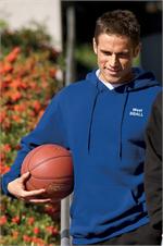 SportTek Pullover Hooded Sweatshirt - Perfect throwover hoodie for relaxing