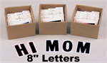 Sidewalk Sign Letters - 150 - 8 inch