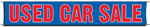 Used Car Sale Banner - 3 x 20 Slogan