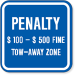 Virginia Handicapped Parking Sign