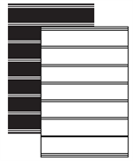 Springer Message Board Sign Face - Replacement Face with Track