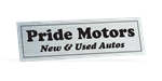 Brushed Chrome Auto Decal #273, 1 3/8'' x 4 3/8''