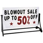 Swinger Cartop II Message Board Sign with Letters - Auto Dealers