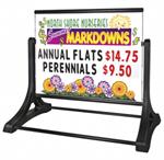 Swinger Roadside Sign Ready for Graphics