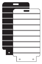 Tip N' Roll Message Board Sign Face - Replacement Face Kit