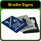 Custom Braille Signs