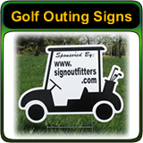 Golf Outing Signs